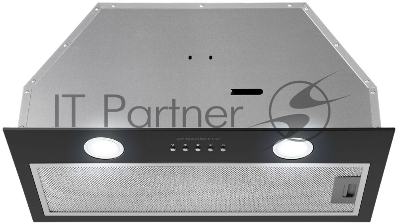 Вытяжка встраиваемая Maunfeld TRAPEZE 602M черный управление: кнопочное (1 мотор)