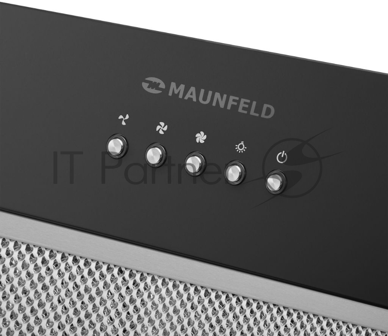 Вытяжка встраиваемая Maunfeld TRAPEZE 602M черный управление: кнопочное (1 мотор)