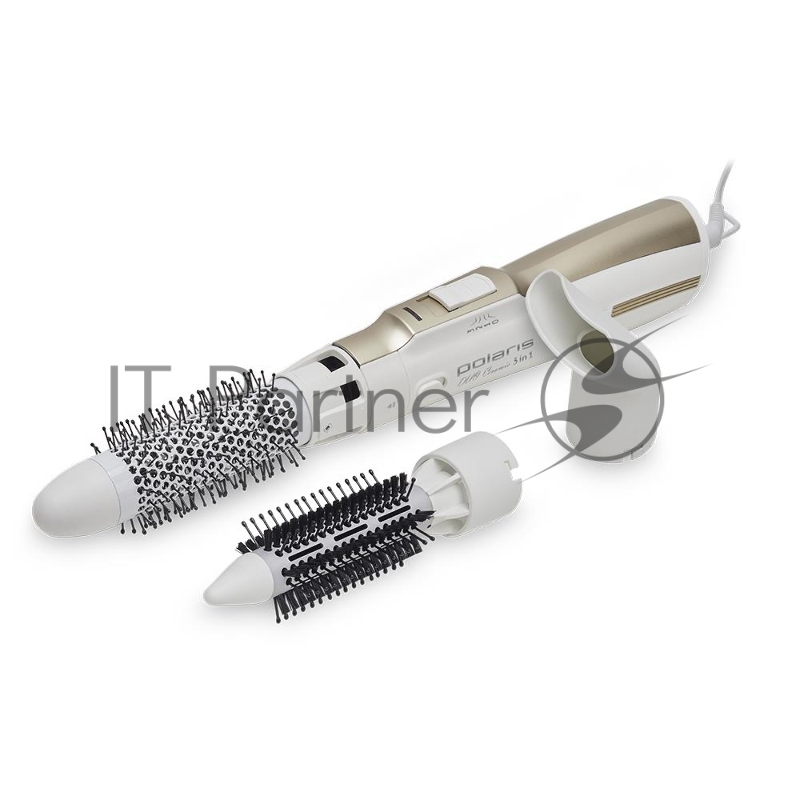 Фен-щетка Polaris PHSB-1243K белый