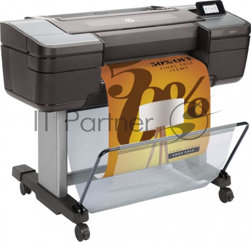 Плоттер HP DesignJet Z6 24-in Postscript Printer 6-цветная струйная печать макс. формат печати A1 (594 × 841 мм) печать фотографий цветной ЖК-дисплей печать с фотокамеры Ethernet
