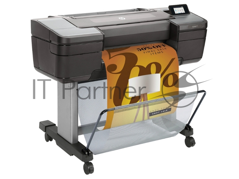 Плоттер HP DesignJet Z6 24-in Postscript Printer 6-цветная струйная печать макс. формат печати A1 (594 × 841 мм) печать фотографий цветной ЖК-дисплей печать с фотокамеры Ethernet