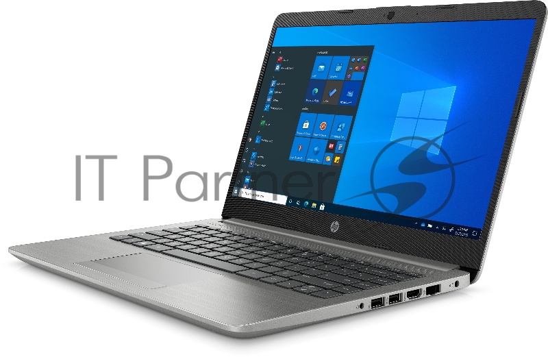 Ноутбук HP 245 G8 Ryzen 5 5500U 8Gb SSD256Gb 14 UWVA FHD (1920x1080) Windows 10 Professional 64 silver WiFi BT Cam