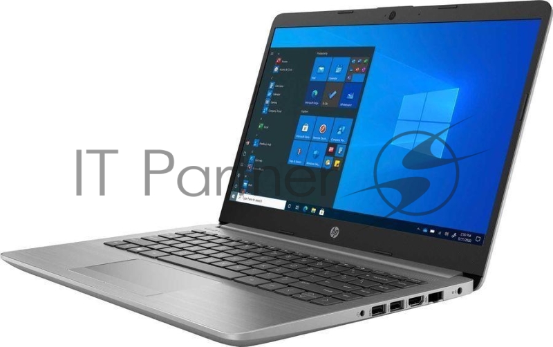 Ноутбук HP 245 G8 Ryzen 5 5500U 8Gb SSD256Gb 14 UWVA FHD (1920x1080) Windows 10 Professional 64 silver WiFi BT Cam