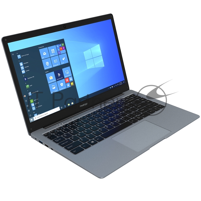 Ноутбук Prestigio SmartBook 141 C7,14.1 1366*768 TN, Windows 10 home, up to 2.4GHz DC Intel N3350,4/128GB, BT4.2, Dual WiFi, USB 3.0, USB 2.0, USB Type-C, HDD2.5 Slot, Micro SD card slot, mini HDMI, 0.3MP, EN+RU KBM,7.4V@4800mAh, Dark Grey