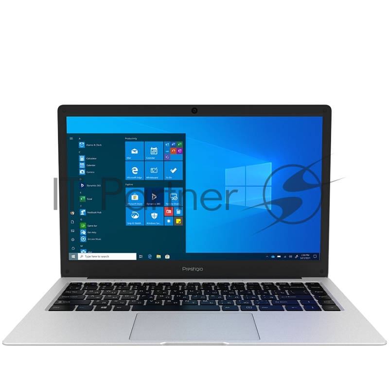 Ноутбук Prestigio SmartBook 141 C7,14.1 1366*768 TN, Windows 10 home,up to 2.4GHz DC Inte N3350,4/128GB, BT4.2, Dual WiFi, USB 3.0, USB 2.0, USB Type-C, HDD2.5 Slot, Micro SD card slot, mini HDMI, 0.3MP, EN+RU KBM,7.4V@4800mAh, Metal Grey