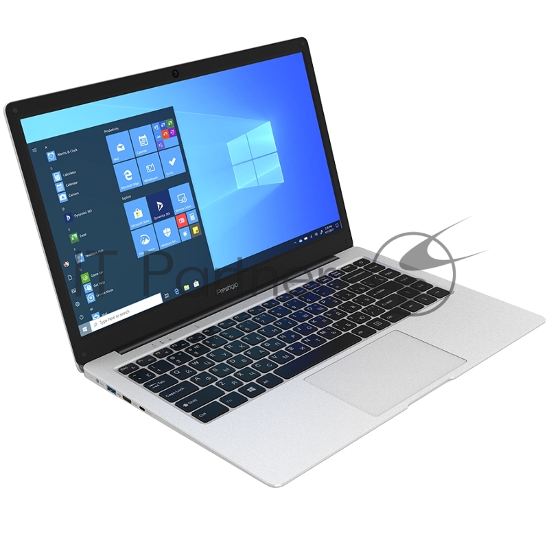 Ноутбук Prestigio SmartBook 141 C7,14.1 1366*768 TN, Windows 10 home,up to 2.4GHz DC Inte N3350,4/128GB, BT4.2, Dual WiFi, USB 3.0, USB 2.0, USB Type-C, HDD2.5 Slot, Micro SD card slot, mini HDMI, 0.3MP, EN+RU KBM,7.4V@4800mAh, Metal Grey