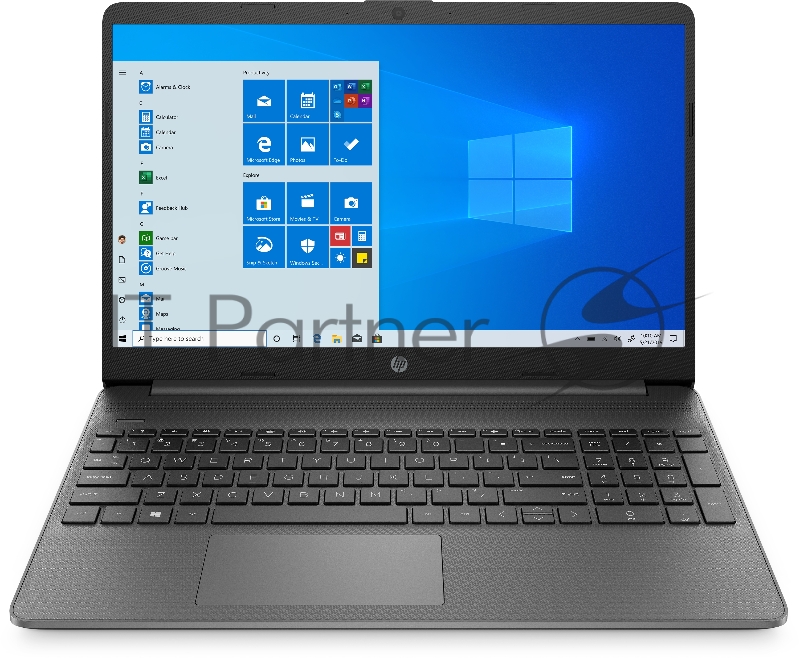 Ноутбук HP 15s-eq1155ur Athlon Silver 3050U/8Gb/SSD256Gb/AMD Radeon/15.6/IPS/FHD (1920x1080)/Windows 10/grey/WiFi/BT/Cam