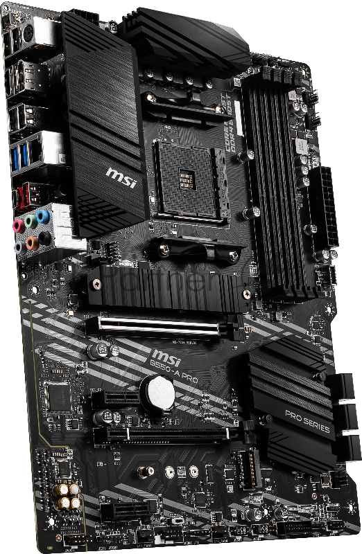 Материнская плата MSI B550-A PRO (AM4, 4xDDR4, 1xPCI-Ex16, 2xPCI-Ex1, USB3.2, 6xSATA III,2xM.2, DP, HDMI) ATX Retail