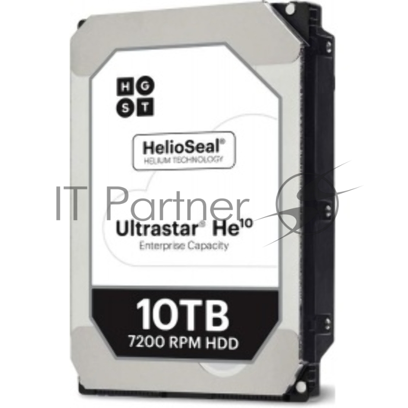 Жесткий диск HGST SAS 3.0 10Tb 0F27354 HUH721010AL5204 Ultrastar HE10 (7200rpm) 256Mb 3.5