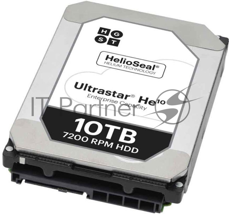 Жесткий диск HGST SAS 3.0 10Tb 0F27354 HUH721010AL5204 Ultrastar HE10 (7200rpm) 256Mb 3.5