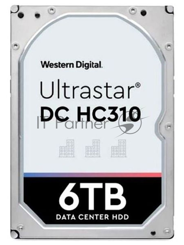 Жесткий диск Western Digital HGST SAS 3.0 6Tb 0B36047 HUS726T6TAL5204 Ultrastar 7K6 (7200rpm) 256Mb 3.5