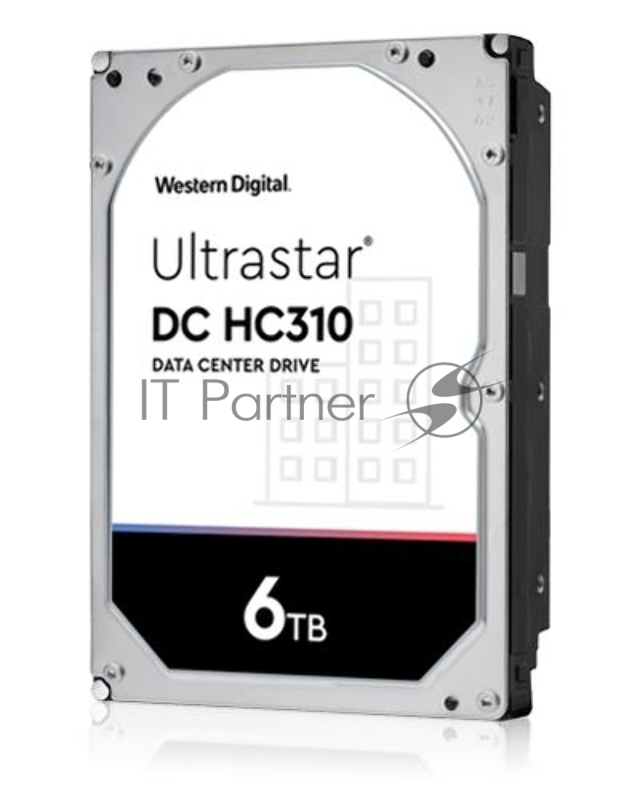 Жесткий диск Western Digital HGST SAS 3.0 6Tb 0B36047 HUS726T6TAL5204 Ultrastar 7K6 (7200rpm) 256Mb 3.5