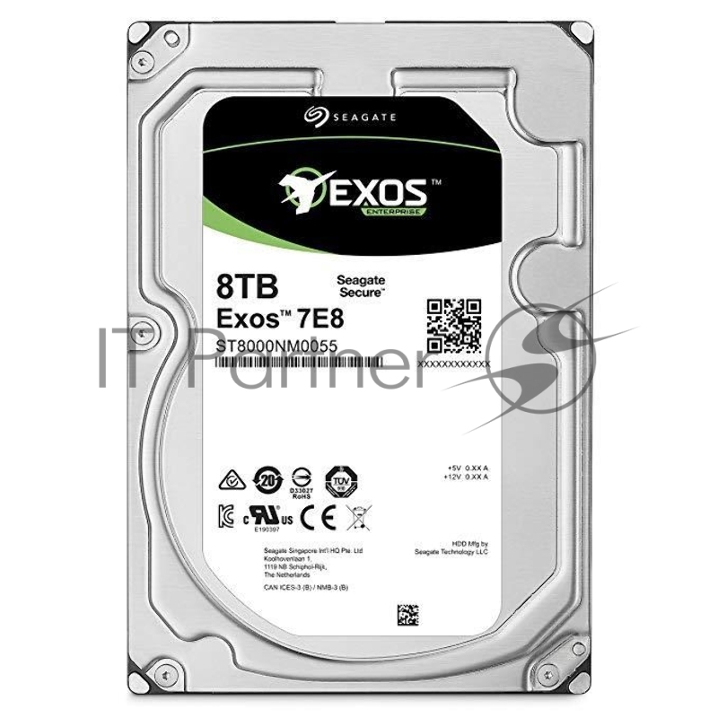 Жесткий диск SEAGATE 8TB 7200RPM SATA 6GB/S 256MB ST8000NM000A