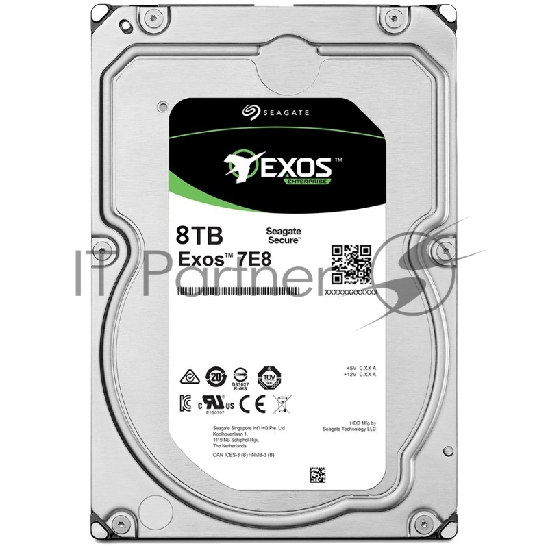 Жесткий диск SEAGATE 8TB 7200RPM SATA 6GB/S 256MB ST8000NM000A