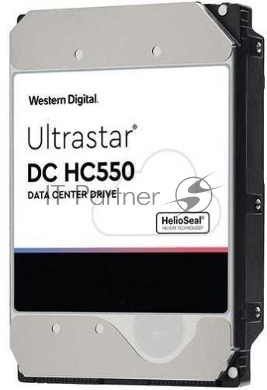 Жесткий диск WD Original SATA-III 16Tb 0F38462 WUH721816ALE6L4 Ultrastar DC HC550 (7200rpm) 512Mb 3.5