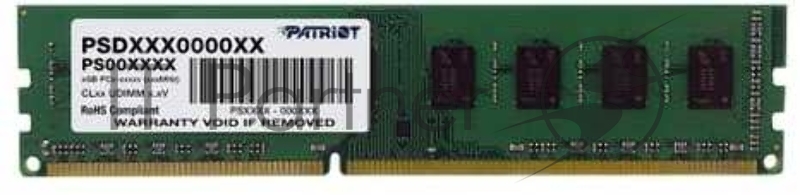 Модуль памяти Patriot DIMM DDR3 4Gb (pc-12800) 1600MHz Patriot 1.35V PSD34G1600L81