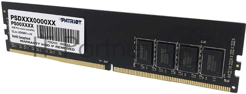 Модуль памяти DDR 4 DIMM 16Gb PC25600, 3200Mhz, PATRIOT Signature (PSD416G32002) (retail)