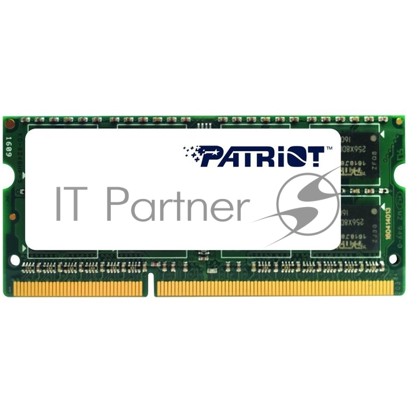 Модуль памяти Patriot SO-DIMM DDR3 4GB PC12800 SO PSD34G1600L2S PATRIOT