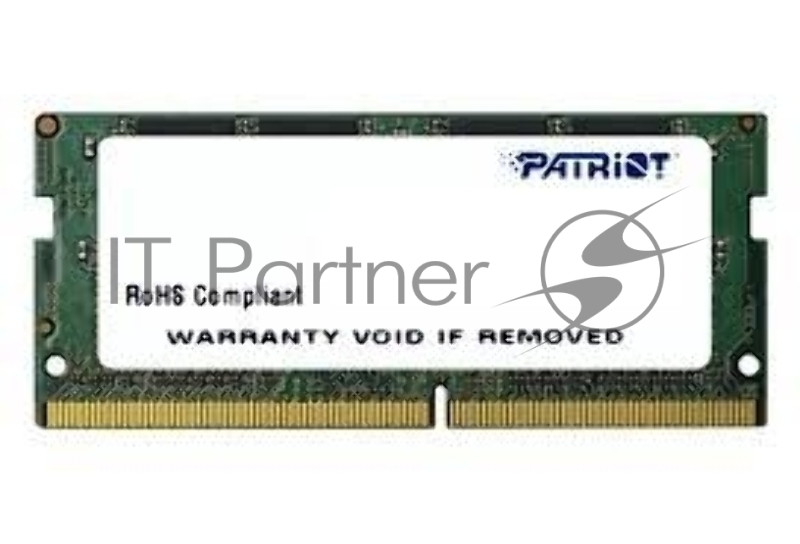 Модуль памяти Patriot SO-DIMM DDR4 4GB (pc-17000) 2133MHz Patriot PSD44G213382S