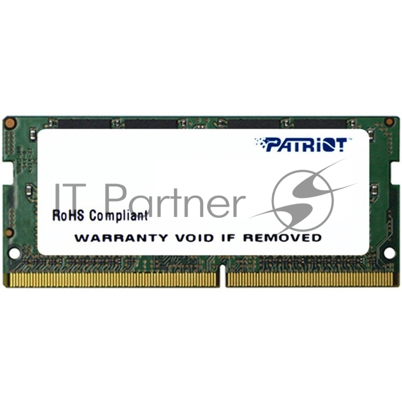 Модуль памяти Patriot SO-DIMM DDR4 4GB (pc-17000) 2133MHz Patriot PSD44G213382S