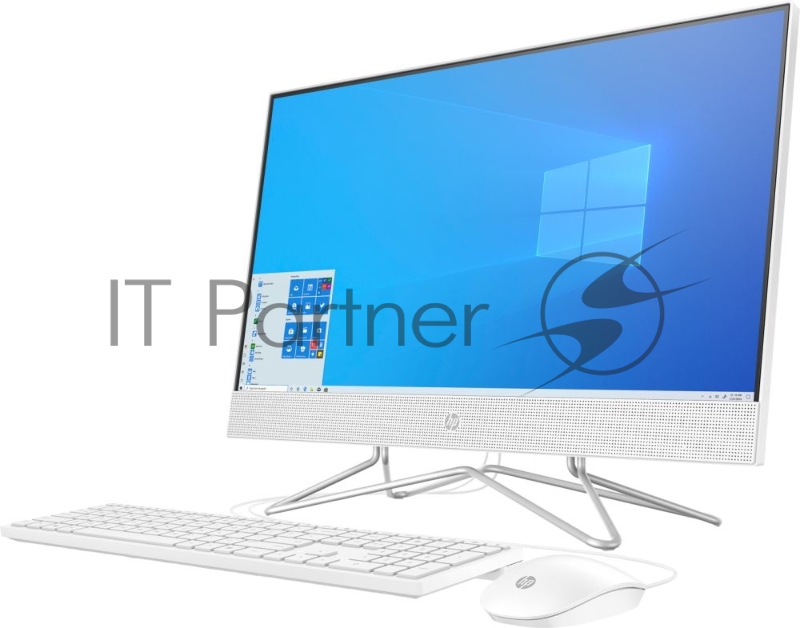 Моноблок HP 23.8 FHD HP 24-df0023ur white (Ryzen3 3250U/4GB/256GB SSD/noDVD/AMD Int/W10) (14P94EA)