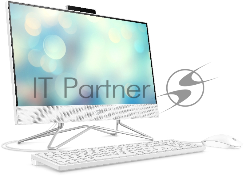 Моноблок HP 22-df1028ur AiO 21.5(1920x1080)/Intel Core i3 1125G4(2Ghz)/4096Mb/1TB 7200Gb/noDVD/Ext:GeForce MX330(2048Mb)/Cam/WiFi/war 1y/Snow White/W10 + USB KBD, USB MOUSE