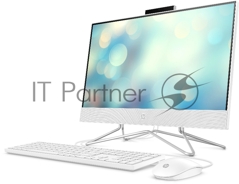 Моноблок HP 22-df1028ur AiO 21.5(1920x1080)/Intel Core i3 1125G4(2Ghz)/4096Mb/1TB 7200Gb/noDVD/Ext:GeForce MX330(2048Mb)/Cam/WiFi/war 1y/Snow White/W10 + USB KBD, USB MOUSE