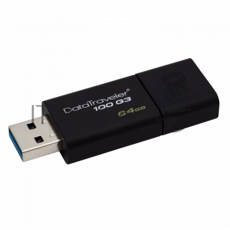 Флэш Диск Kingston 64Gb DT100G3/64Gb {USB3.0}USB Drive