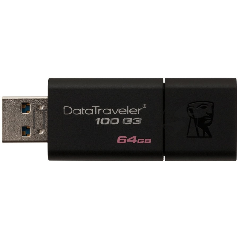 Флэш Диск Kingston 64Gb DT100G3/64Gb {USB3.0}USB Drive