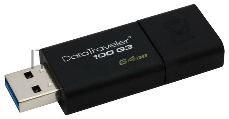 Флэш Диск Kingston 64Gb DT100G3/64Gb {USB3.0}USB Drive