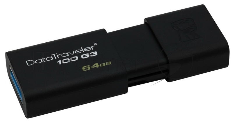 Флэш Диск Kingston 64Gb DT100G3/64Gb {USB3.0}USB Drive