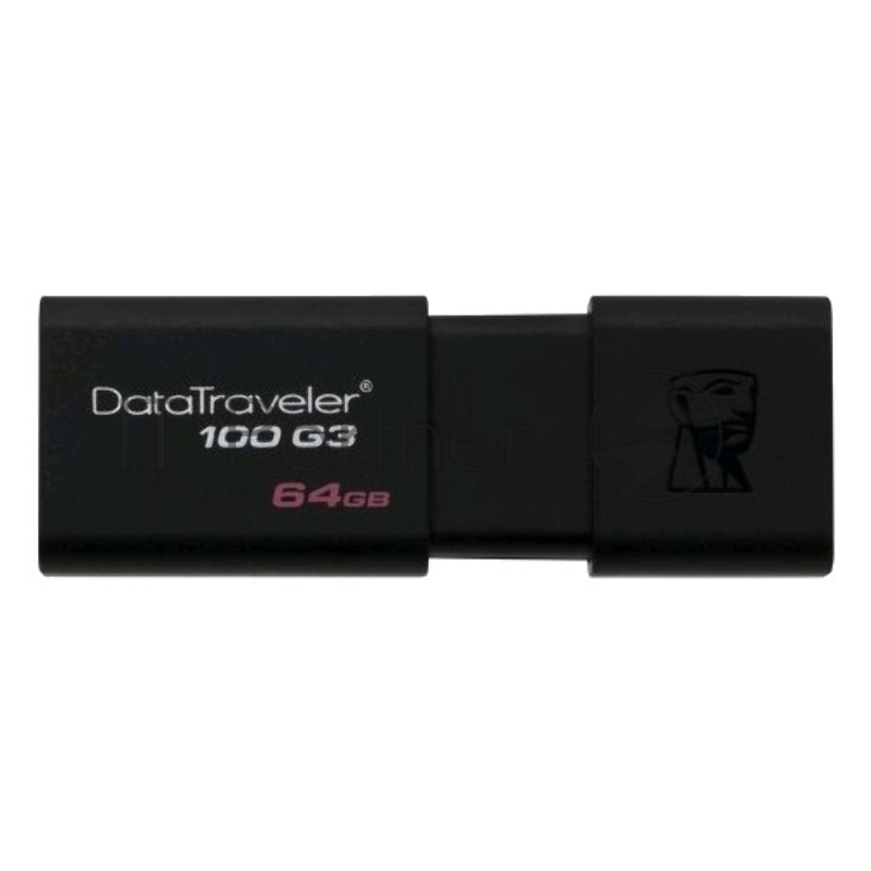 Флэш Диск Kingston 64Gb DT100G3/64Gb {USB3.0}USB Drive