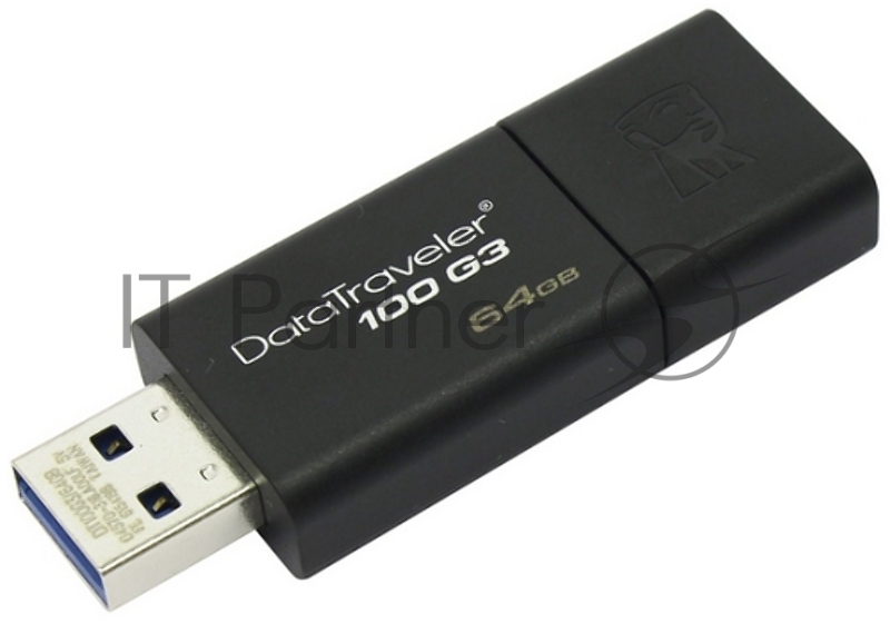 Флэш Диск Kingston 64Gb DT100G3/64Gb {USB3.0}USB Drive