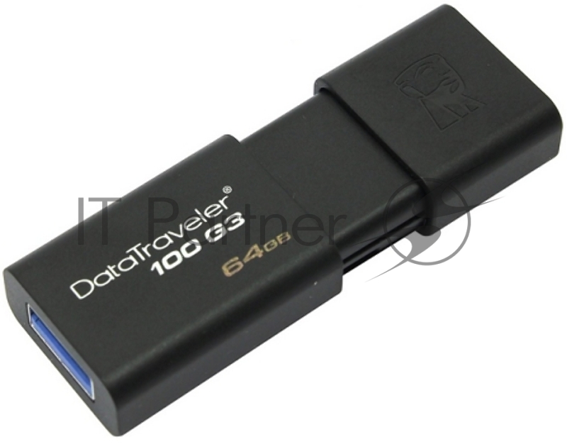Флэш Диск Kingston 64Gb DT100G3/64Gb {USB3.0}USB Drive