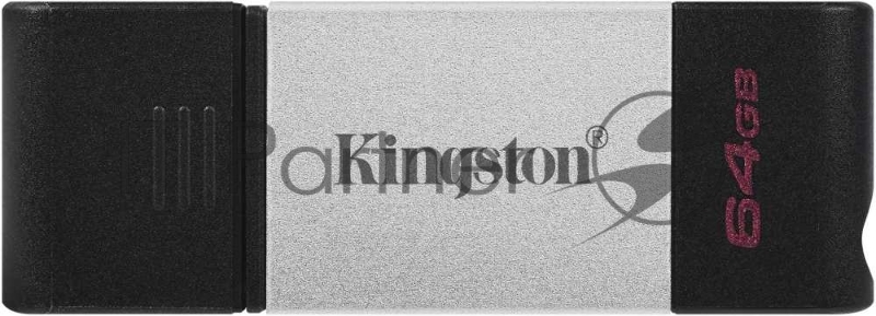 Накопитель KINGSTON DT80 64GB Flash USB 3.2 Gen 1, USB-C Storage