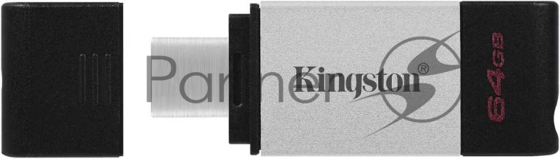 Накопитель KINGSTON DT80 64GB Flash USB 3.2 Gen 1, USB-C Storage