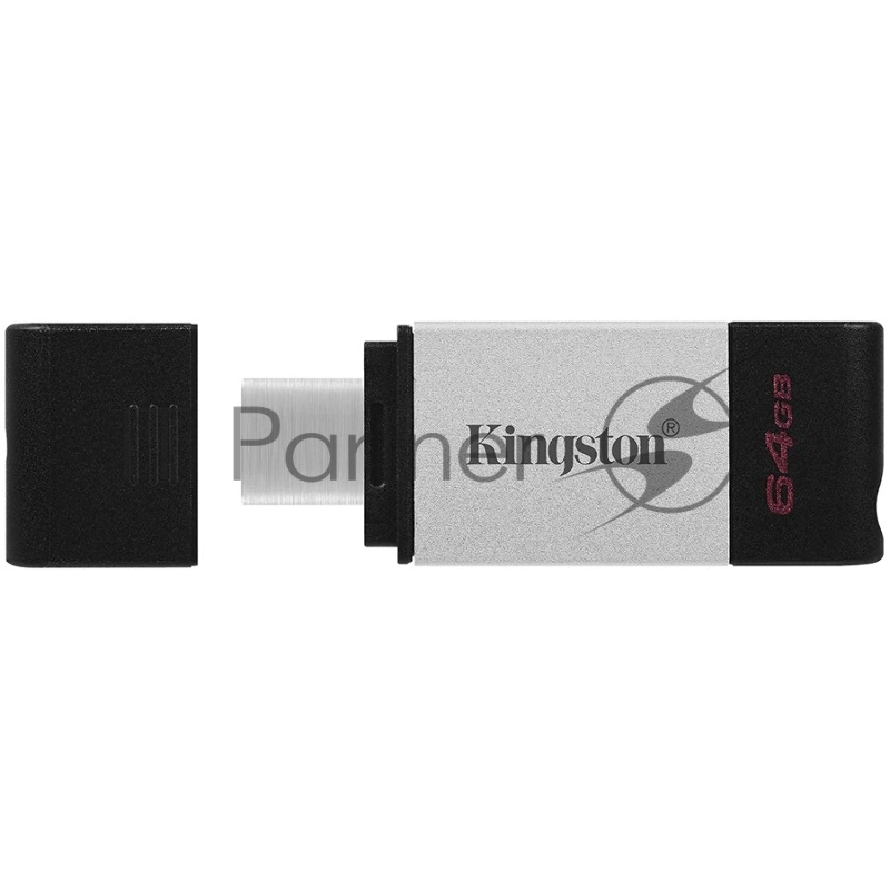 Накопитель KINGSTON DT80 64GB Flash USB 3.2 Gen 1, USB-C Storage