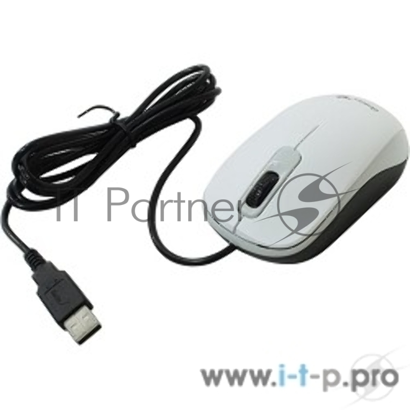 Мышь Genius Mouse DX-110 ( Cable, Optical, 1000 DPI, 3bts, USB ) White