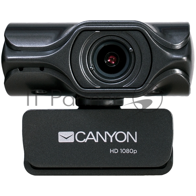 Вебкамера CANYON C6 2k Ultra full HD 3.2Mega webcam with USB2.0 connector, built-in MIC, IC SN5262, Sensor Aptina 0330, viewing angle 80°, with tripod, cable length 2.0m, Grey, 61.1*47.7*63.2mm, 0.182kg