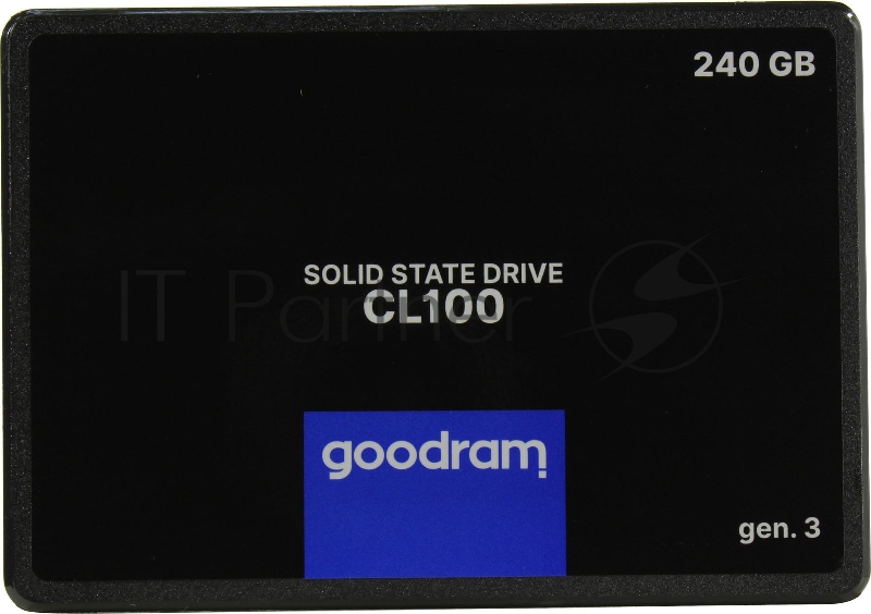 SSD накопитель 2.5 Goodram 240Gb CL100 gen.3 <SSDPR-CL100-240-G3> (SATA3, up to 520/400MBs, 3D TLC, 7mm)