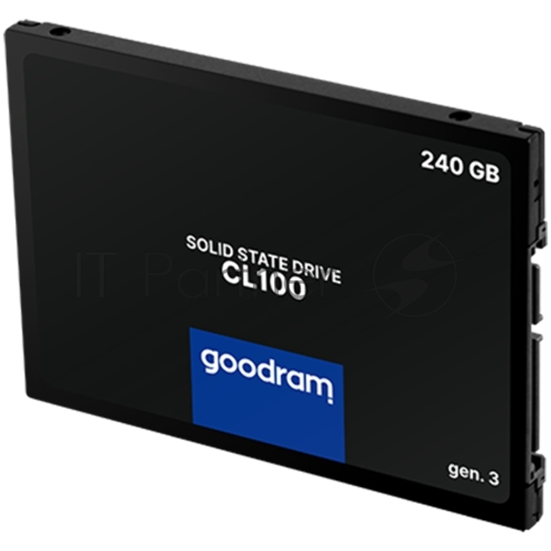 SSD накопитель 2.5 Goodram 240Gb CL100 gen.3 <SSDPR-CL100-240-G3> (SATA3, up to 520/400MBs, 3D TLC, 7mm)