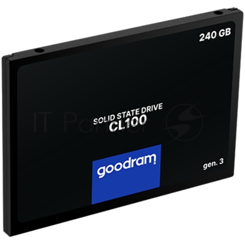 SSD накопитель 2.5 Goodram 240Gb CL100 gen.3 <SSDPR-CL100-240-G3> (SATA3, up to 520/400MBs, 3D TLC, 7mm)