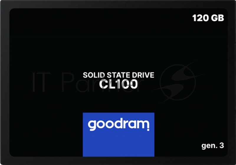 SSD накопитель 2.5 Goodram 120Gb CL100 gen.3 <SSDPR-CL100-120-G3> (SATA3, up to 520/360MBs, 3D TLC, 7mm)