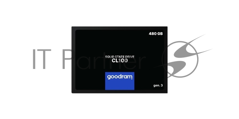 SSD накопитель 2.5 Goodram 120Gb CL100 gen.3 <SSDPR-CL100-120-G3> (SATA3, up to 520/360MBs, 3D TLC, 7mm)