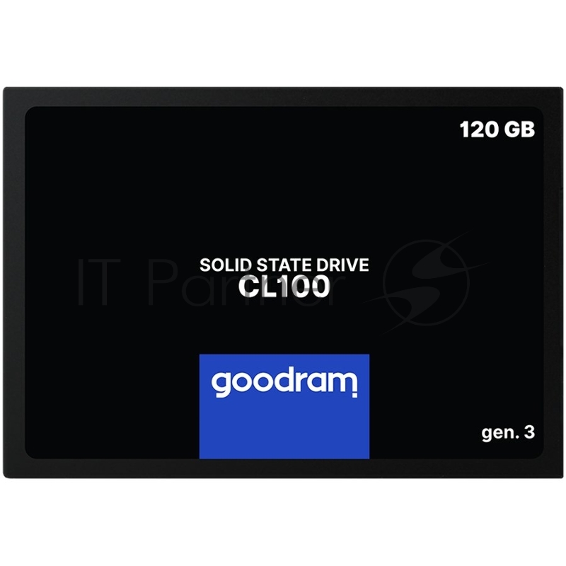 SSD накопитель 2.5 Goodram 120Gb CL100 gen.3 <SSDPR-CL100-120-G3> (SATA3, up to 520/360MBs, 3D TLC, 7mm)