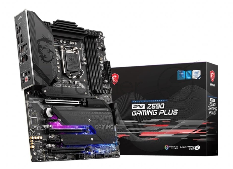 Материнская плата MSI GAMING PLUS (Z590 S1200 ATX MPG Z590)