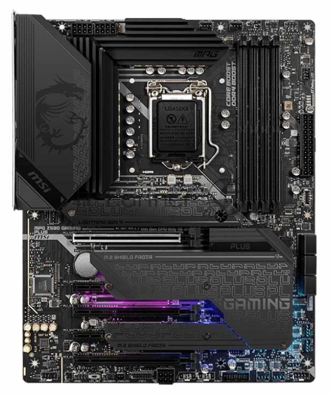 Материнская плата MSI GAMING PLUS (Z590 S1200 ATX MPG Z590)
