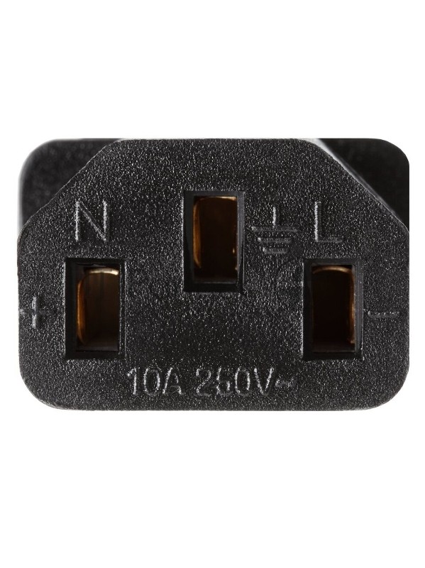 Кабель Telecom Кабель (TE021-CU0.5-1.8M) компьютер - розетка 220V (EURO) 1.8м, 3G0,5mm медь