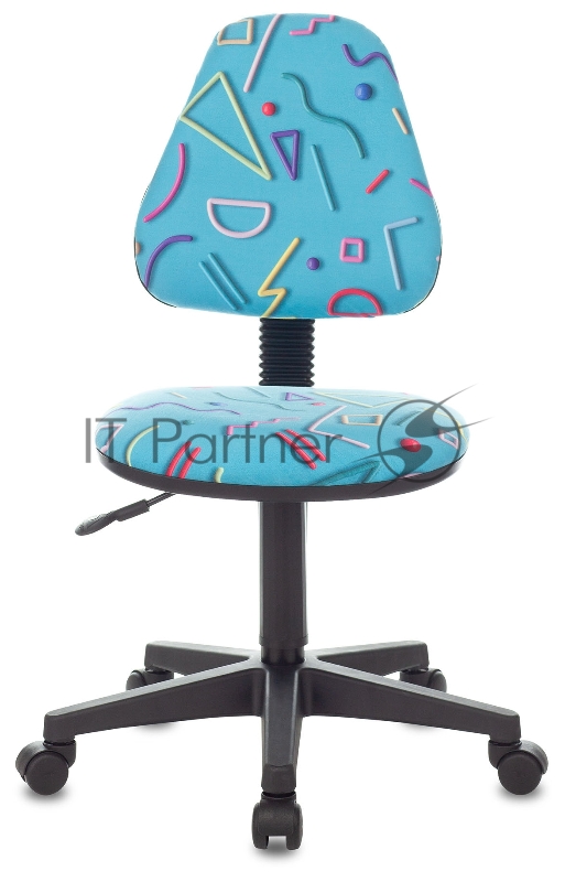 Кресло детское Бюрократ KD-4 голубой Sticks 06 крестовина пластик