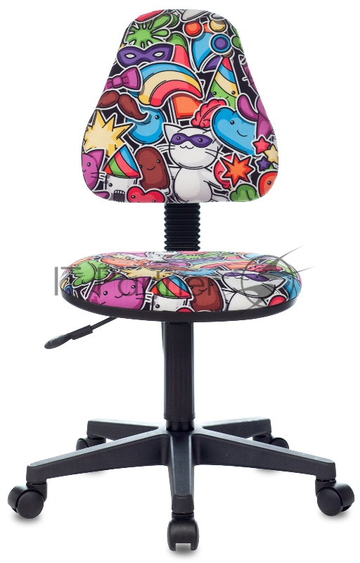 Кресло детское Бюрократ KD-4 мультиколор маскарад крестовина пластик